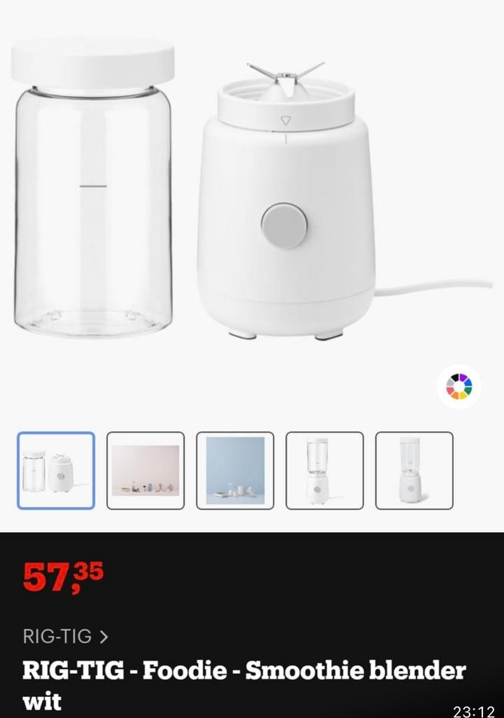 Smoothie blender, Electroménager, Enlèvement ou Envoi, Neuf, Mélangeur
