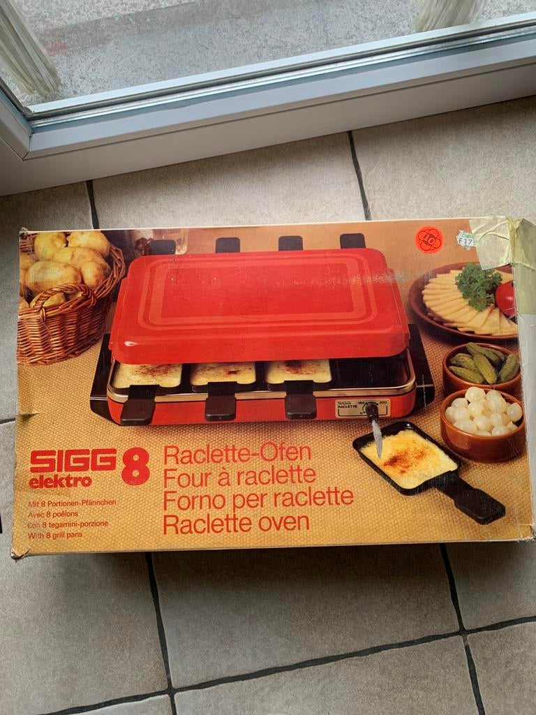 Raclette 2 stuks, Ophalen, Zo goed als nieuw