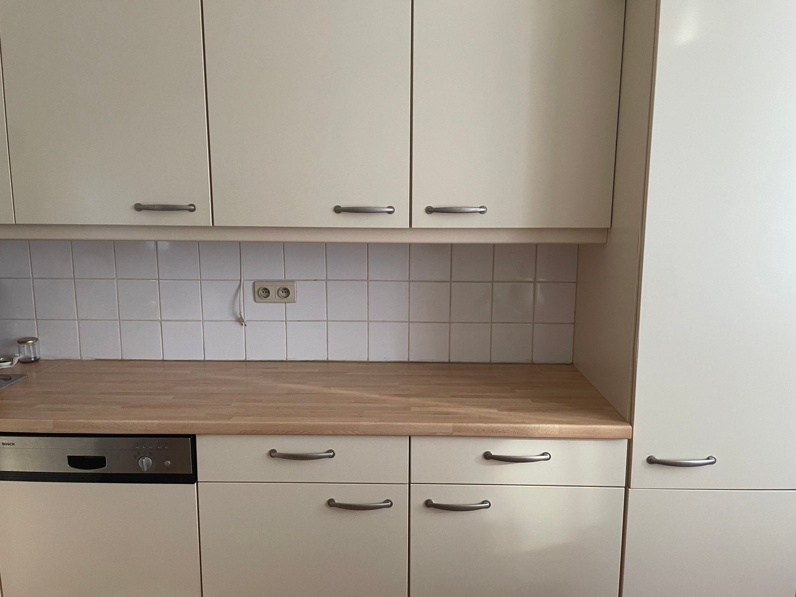 Ixina keukenkasten en Bosch vaatwassers, Ophalen, Gebruikt, Overige materialen, Enkelwandige keuken