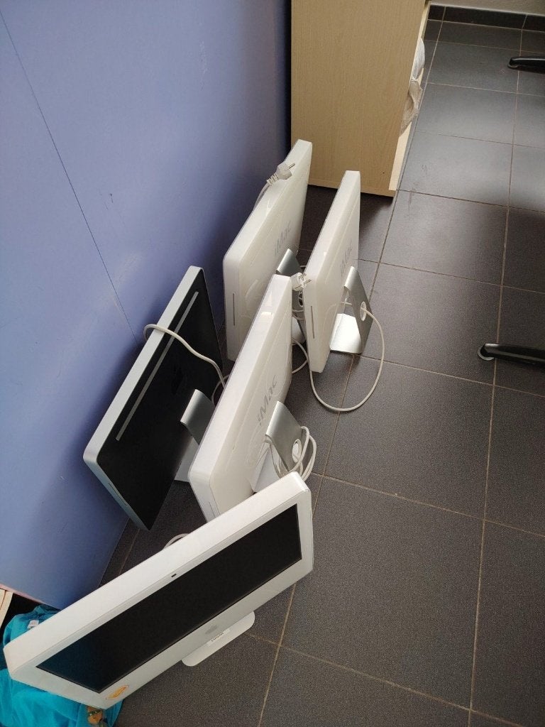 Lot van 5 vintage Apple iMacs 2006/2007 – werkend/project –, Computers en Software, Ophalen, Gebruikt, Overige modellen, Overige groottes