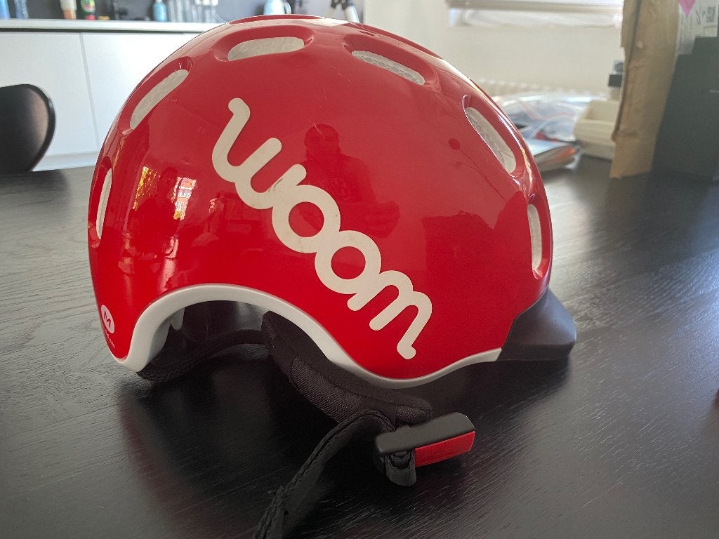 Casque enfant Woom, Vélos & Vélomoteurs, Enlèvement, Comme neuf, M, Garçon ou Fille