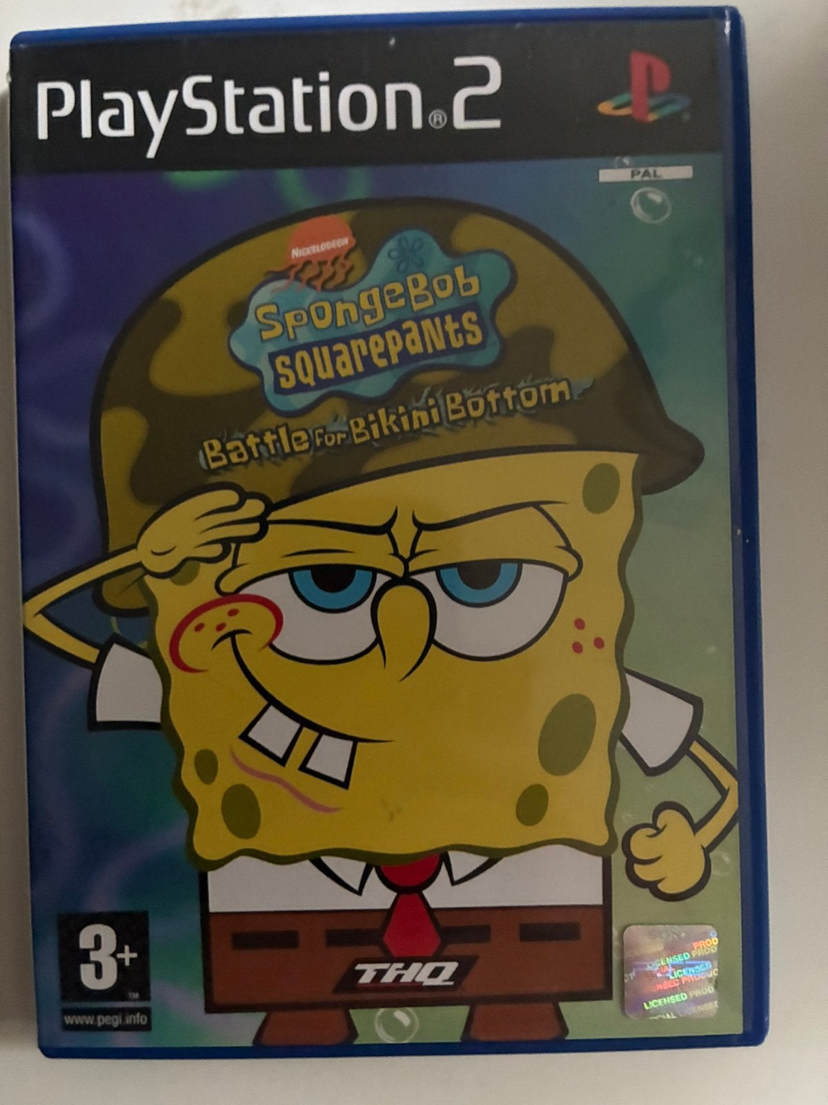 SpongeBob SquarePants: Battle for Bikini Bottom PS2, Enlèvement ou Envoi, Comme neuf