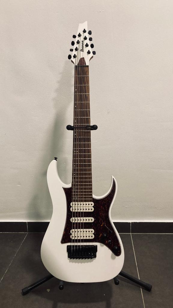 Ibanez TAM10 8 strings Tosin Abasi signature de 2015 (rare), Musique & Instruments, Enlèvement, Comme neuf, Solid body, Ibanez