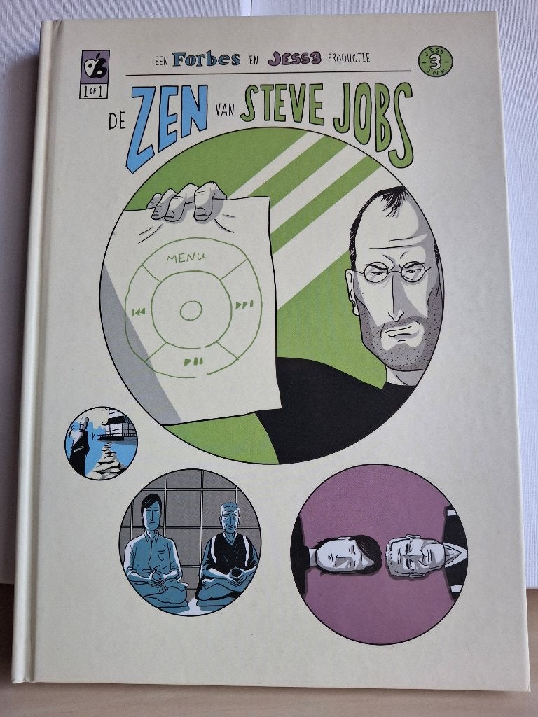 De Zen van Steve Jobs, Eén stripboek, Ophalen of Verzenden, Zo goed als nieuw