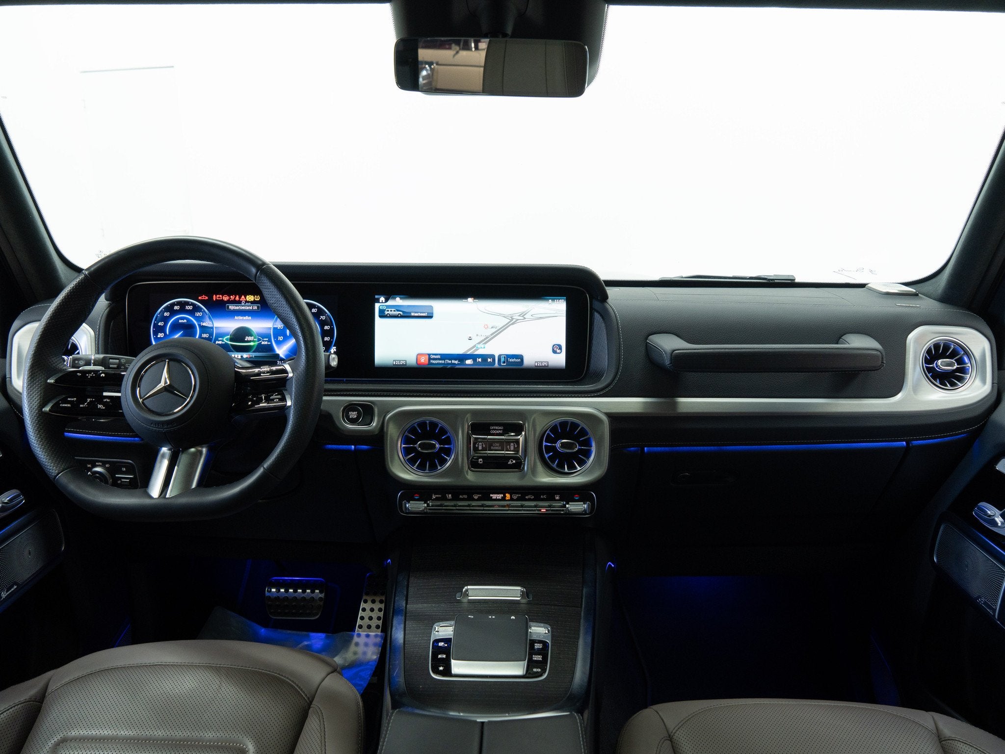 Mercedes-Benz G-Klasse 580 EQ AMG-Line Night EXCLUSIVE-inter, Autos, Mercedes-Benz, Argent ou Gris, Achat, Entreprise, Carnet d'entretien