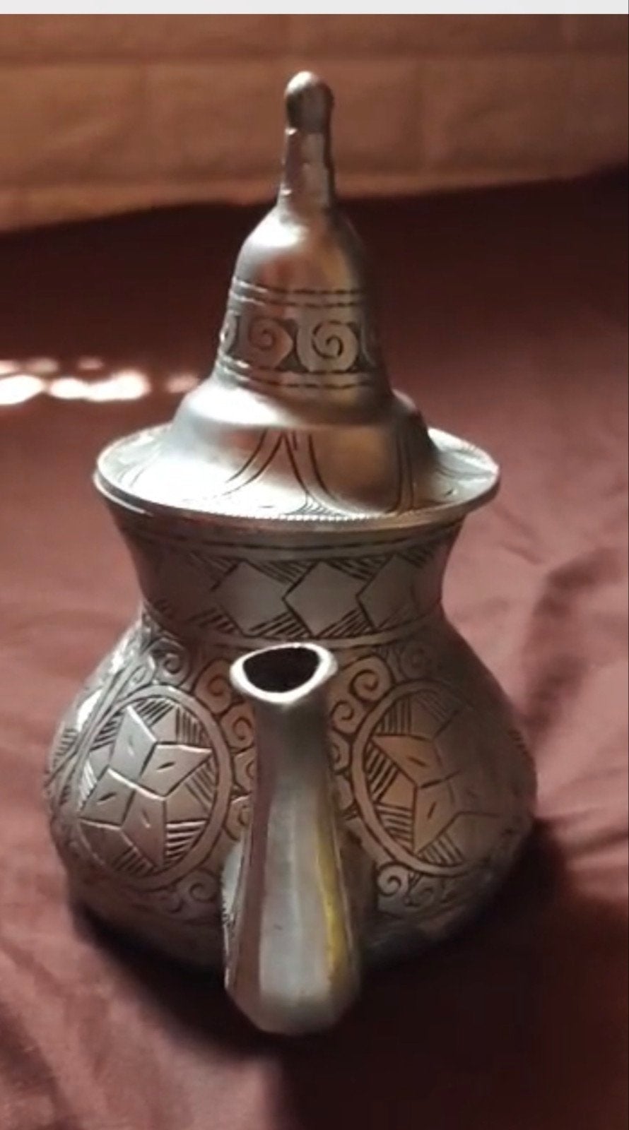collectie theepot, Ophalen