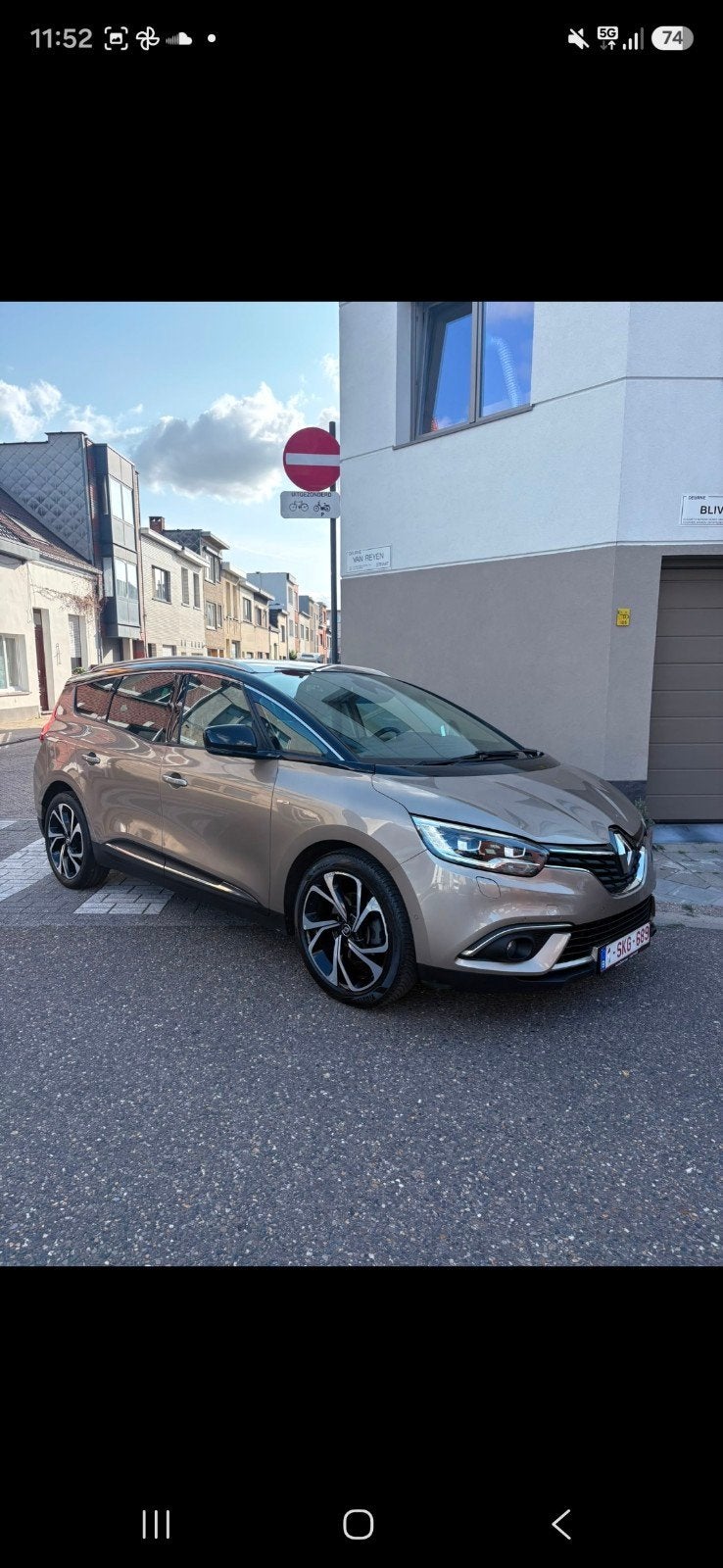 Renault grand scenic, full option, 7 zit, Auto's, Automaat, Diesel, Particulier, Panoramadak
