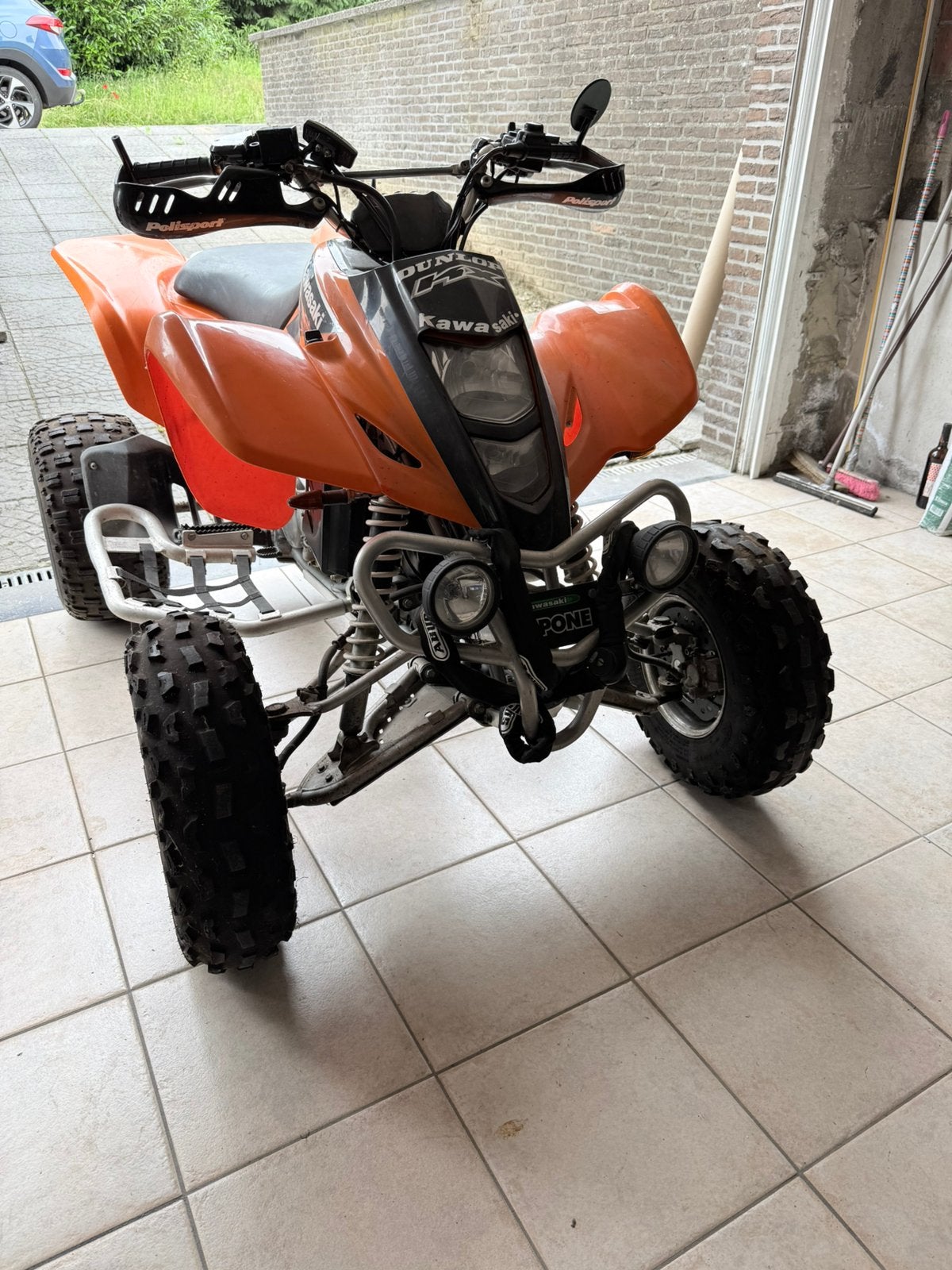 Kawasaki KFX400, Enlèvement, Comme neuf