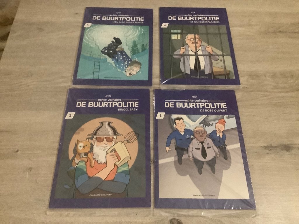 De Buurtpolitie verschillende strips, Boeken, Meerdere stripboeken, Ophalen of Verzenden, Zo goed als nieuw, Nix