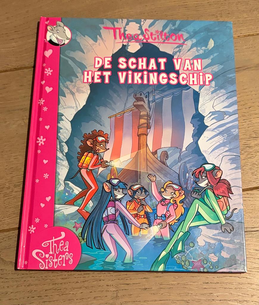 Thea Stilton - De schat van het vikingschip, Eén stripboek, Ophalen of Verzenden, Zo goed als nieuw
