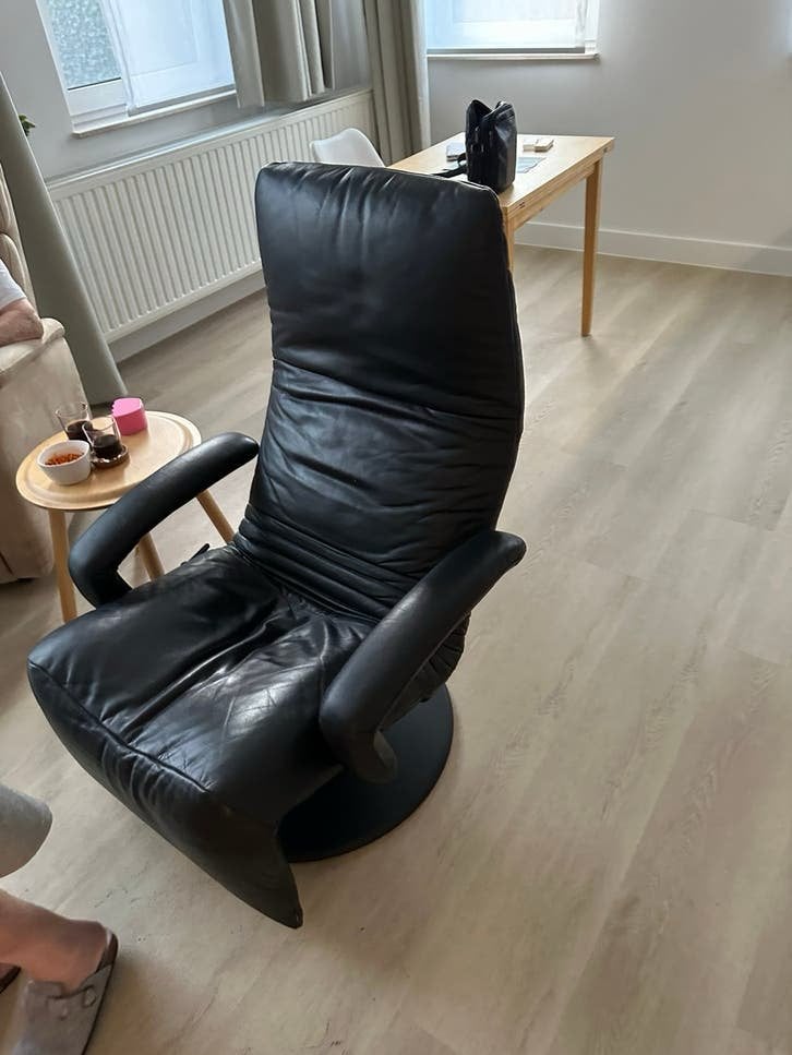 Jori relax zetel, Ophalen, Gebruikt, Leer