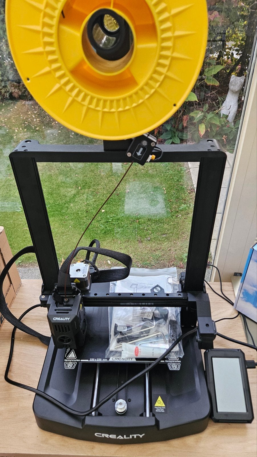 Creality Ender 3 V3 KE 3D Printer met Creality Nebula camera, Ophalen, Ingebouwde Wi-Fi, Zo goed als nieuw, Filament
