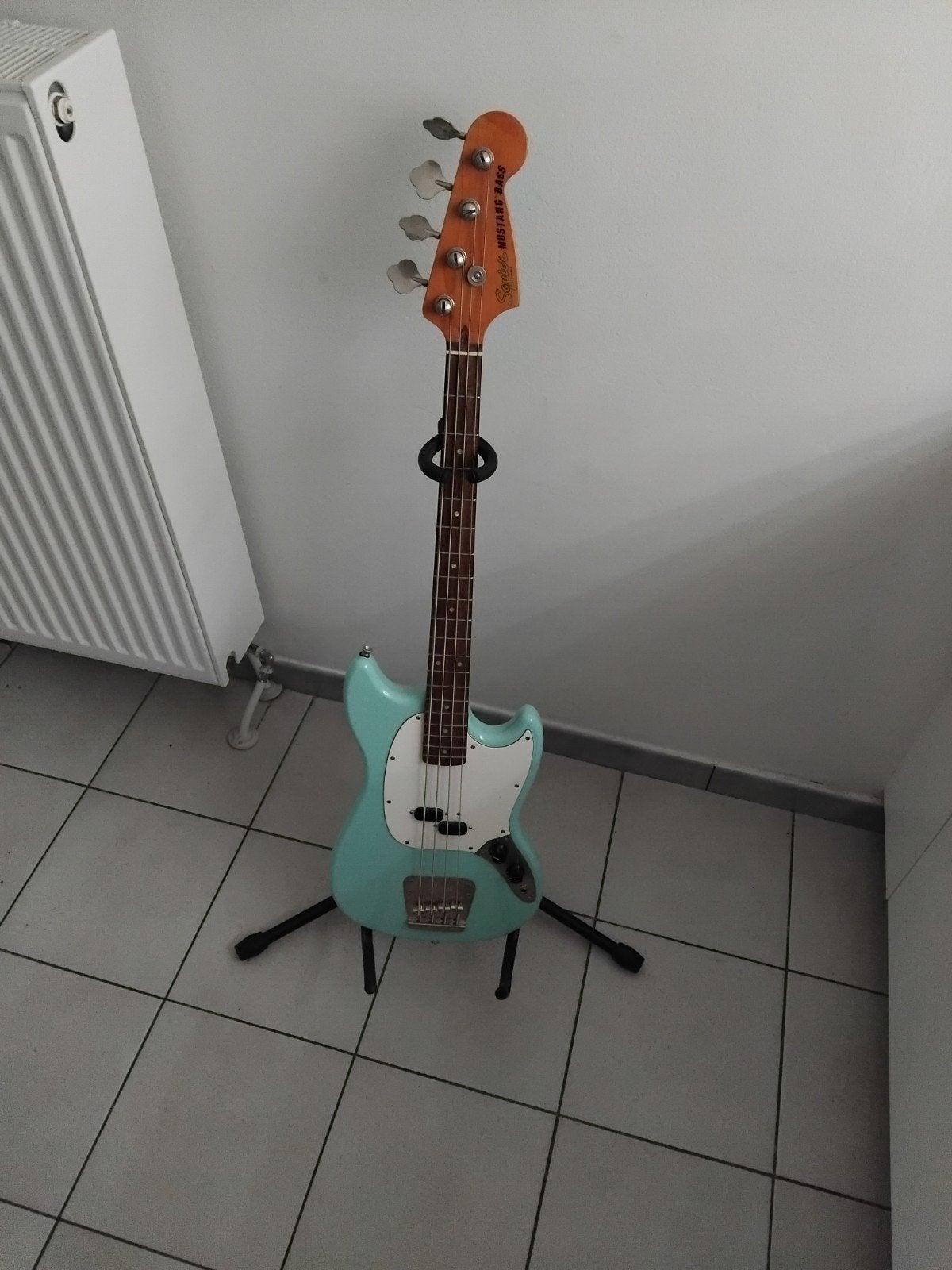 squier classic vibe mustang bass, Muziek en Instrumenten, Ophalen, Zo goed als nieuw, Elektrisch