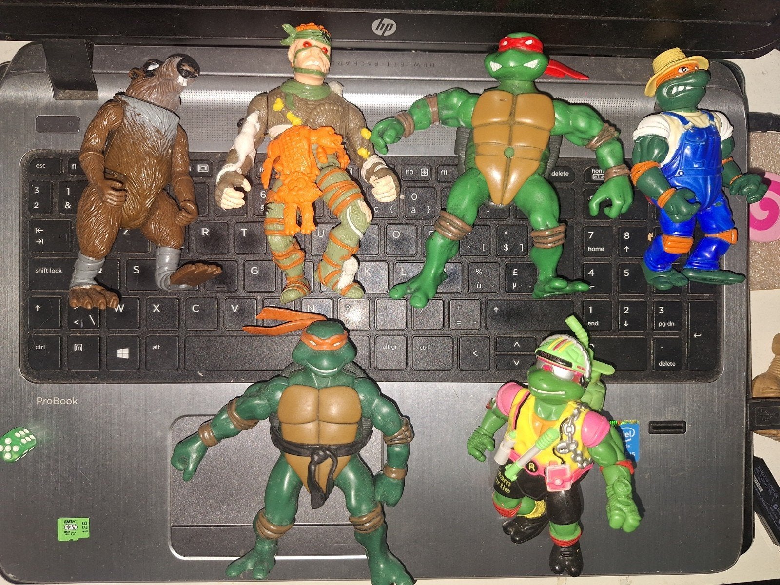 Vintage teenage mutant ninja turtles actiefiguren, Ophalen of Verzenden