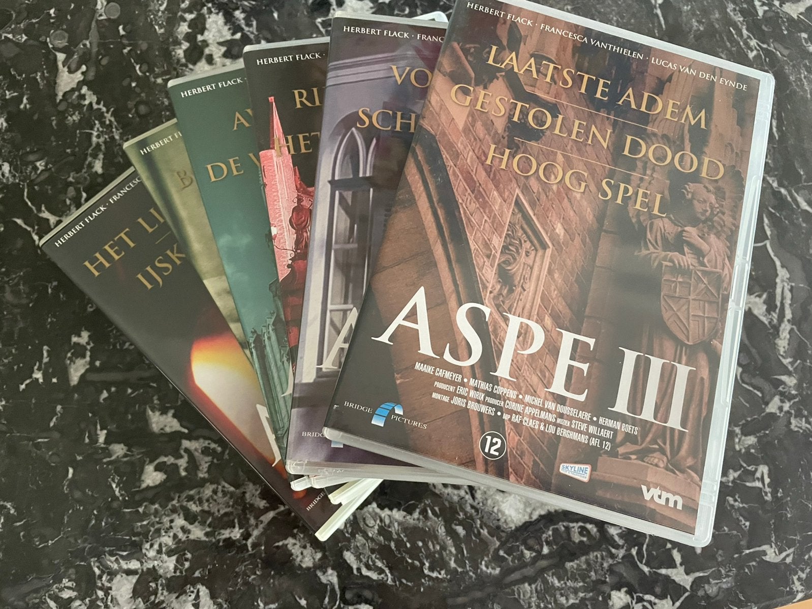 Dvd’s Aspe , 6 stuks, Cd's en Dvd's, Cd's | Hiphop en Rap, Ophalen, Gebruikt