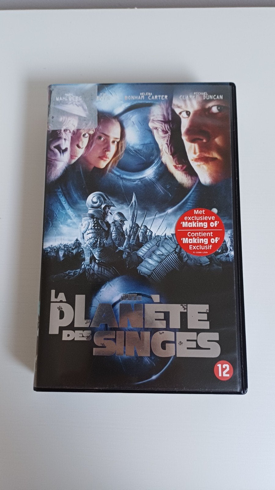 Planet of the Apes - VHS, Cd's en Dvd's, Science Fiction en Fantasy, Ophalen of Verzenden, Zo goed als nieuw, Frans
