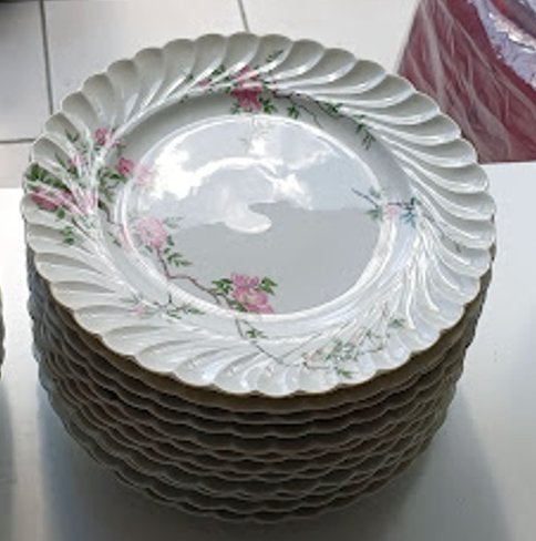 12 grandes assiettes Haviland Limoges Sylvie, Antiquités & Art, Enlèvement