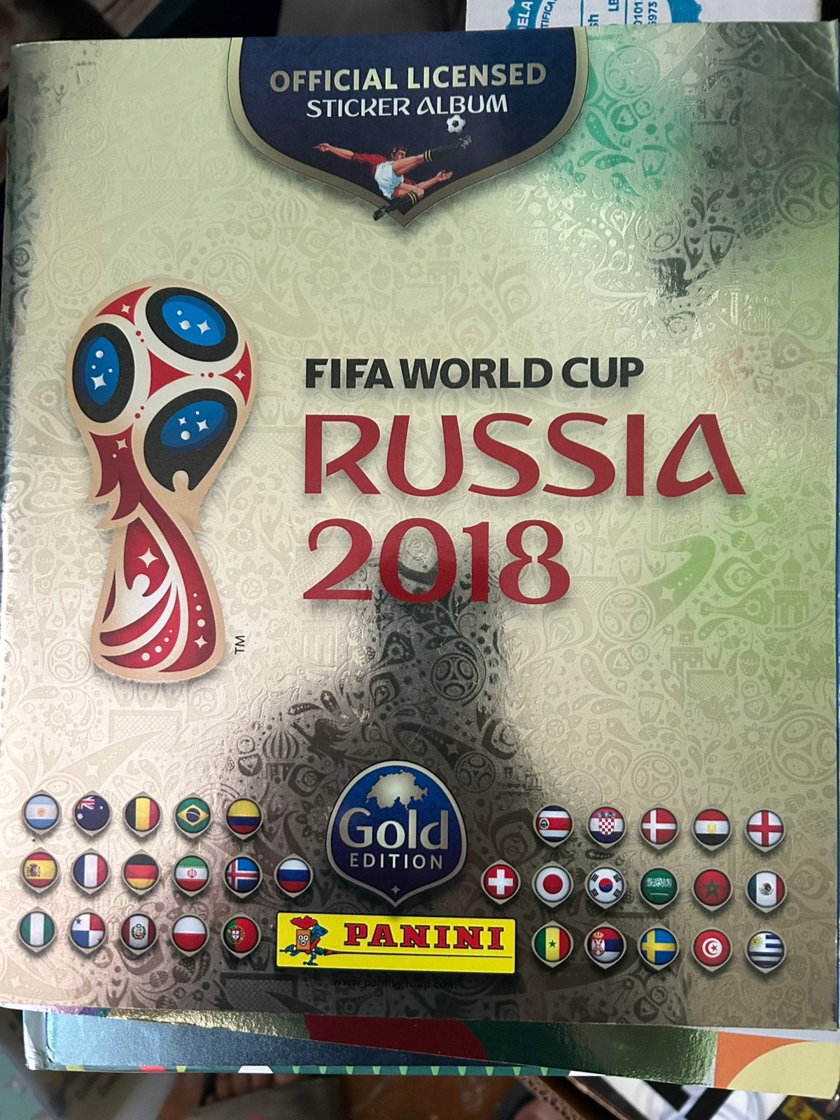Panini russie 2018, Enlèvement, Comme neuf
