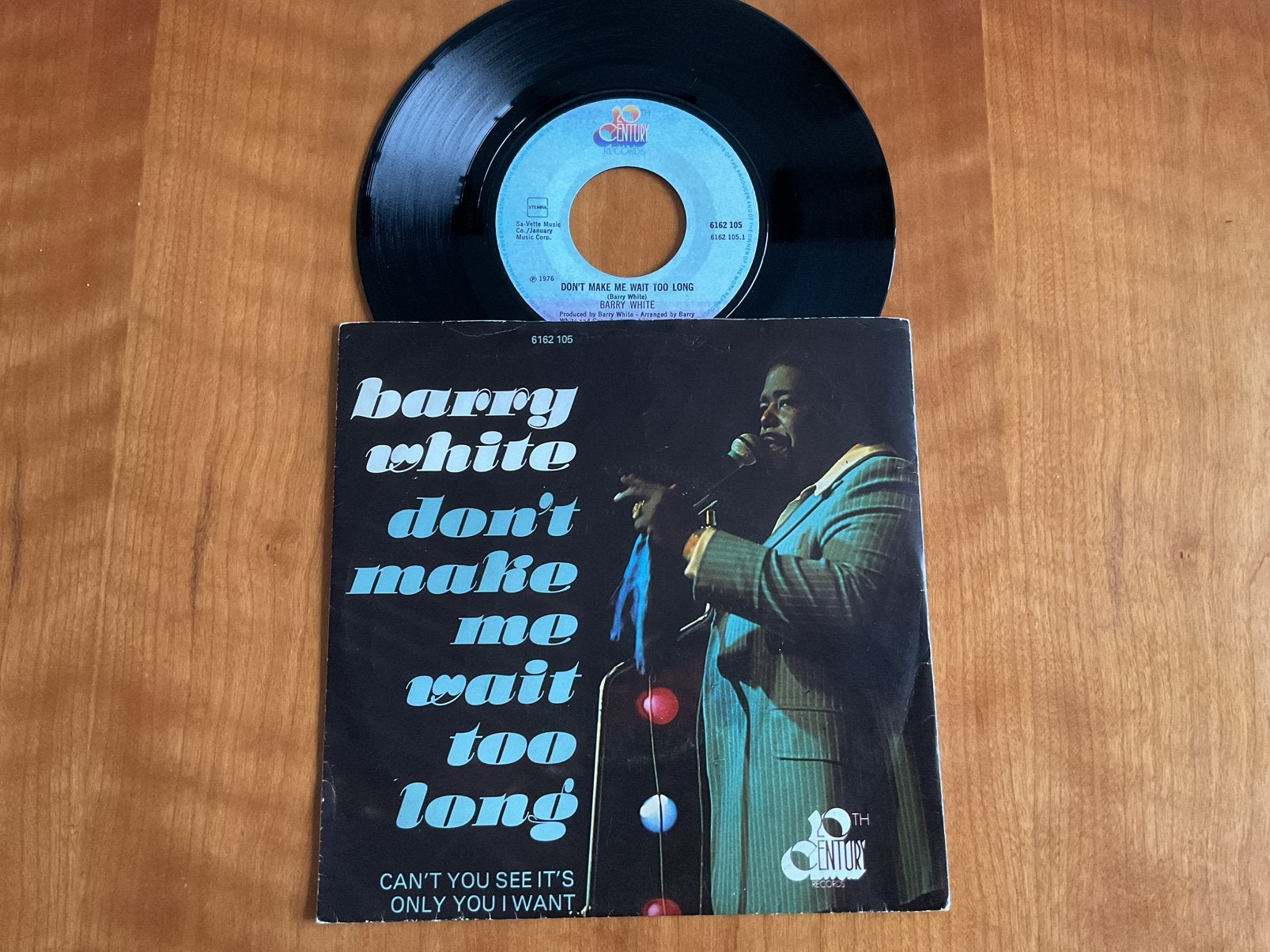 Barry White - Don’y make me wait too long., Ophalen of Verzenden, Gebruikt