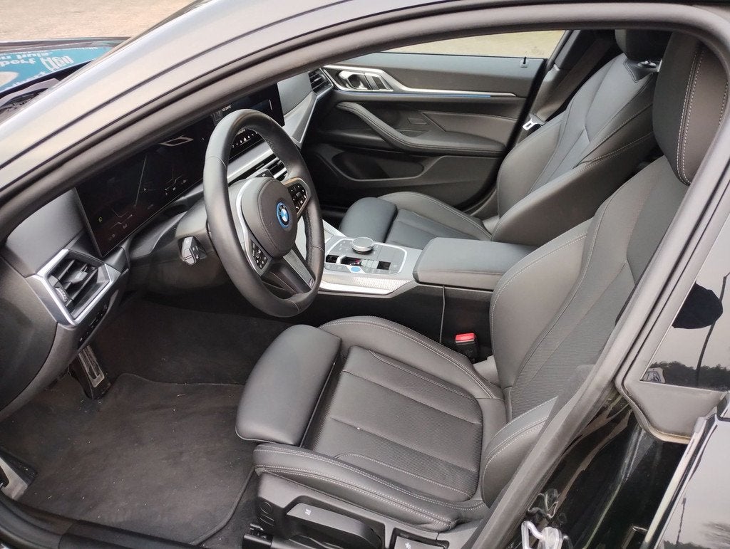 Bmw I4 Edrive 40, Auto's, Achterwielaandrijving, Gebruikt, Euro 6, Zwart