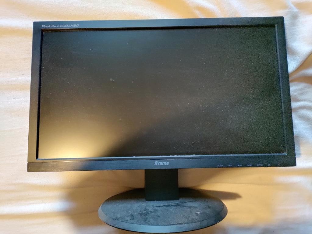 Iiyama ProLite Monitor 20", HD, IPS, 5 ms ou plus, Comme neuf