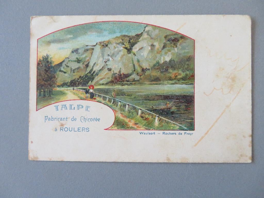 Talpe Fabricant de chicorée a Roulers Roeselare Waulsort, Ophalen of Verzenden, Voor 1920, Ongelopen, Ambachten of Beroep