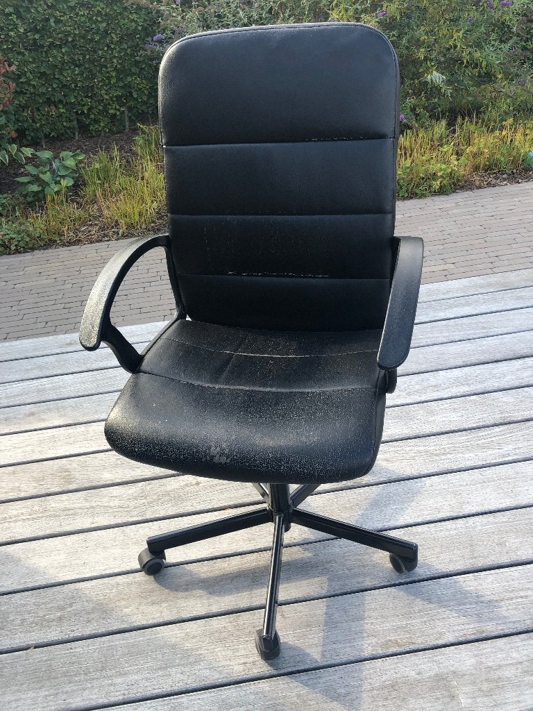 Bureelstoel, Huis en Inrichting, Bureaustoelen, Ophalen, Gebruikt, Zwart, Bureaustoel