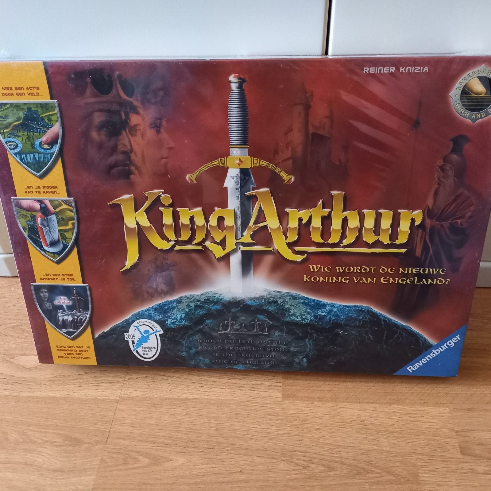 DIT.IS.HET.KING ARTHUR. BORDSPEL > GLOEDNIEUW, Een of twee spelers, Ophalen of Verzenden, Nieuw