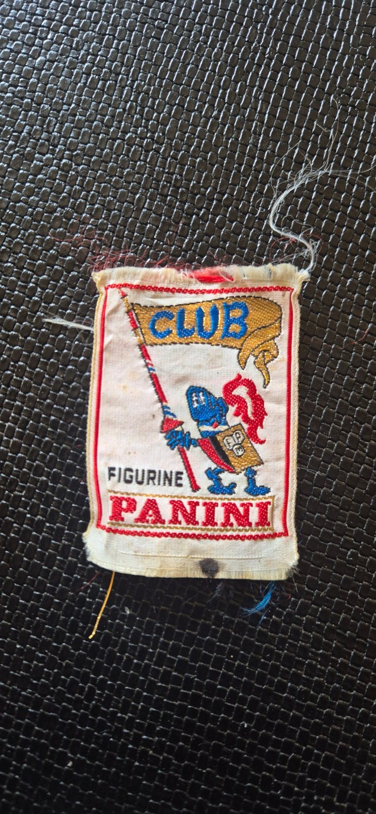 Zeldzame panini club figurine patch., Enlèvement ou Envoi