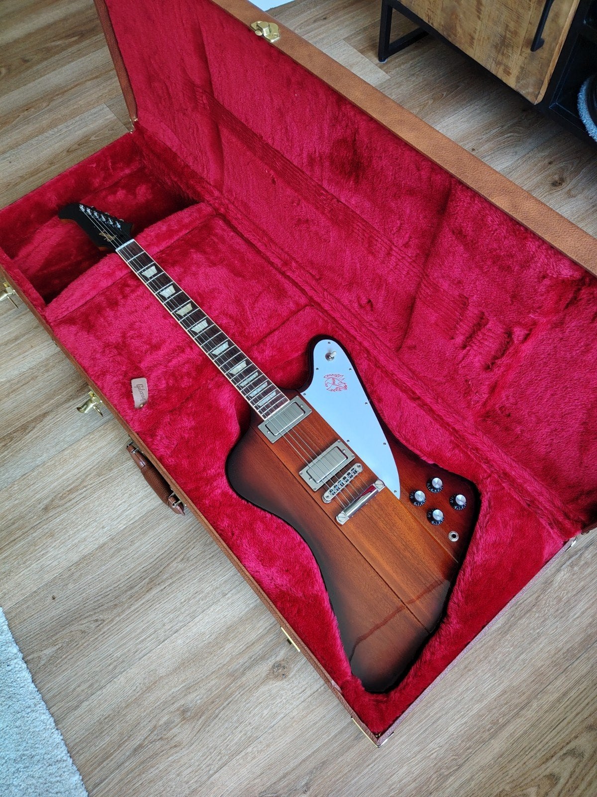 Gibson Firebird 2019 Tobacco Burst, Enlèvement, Comme neuf, Solid body, Gibson