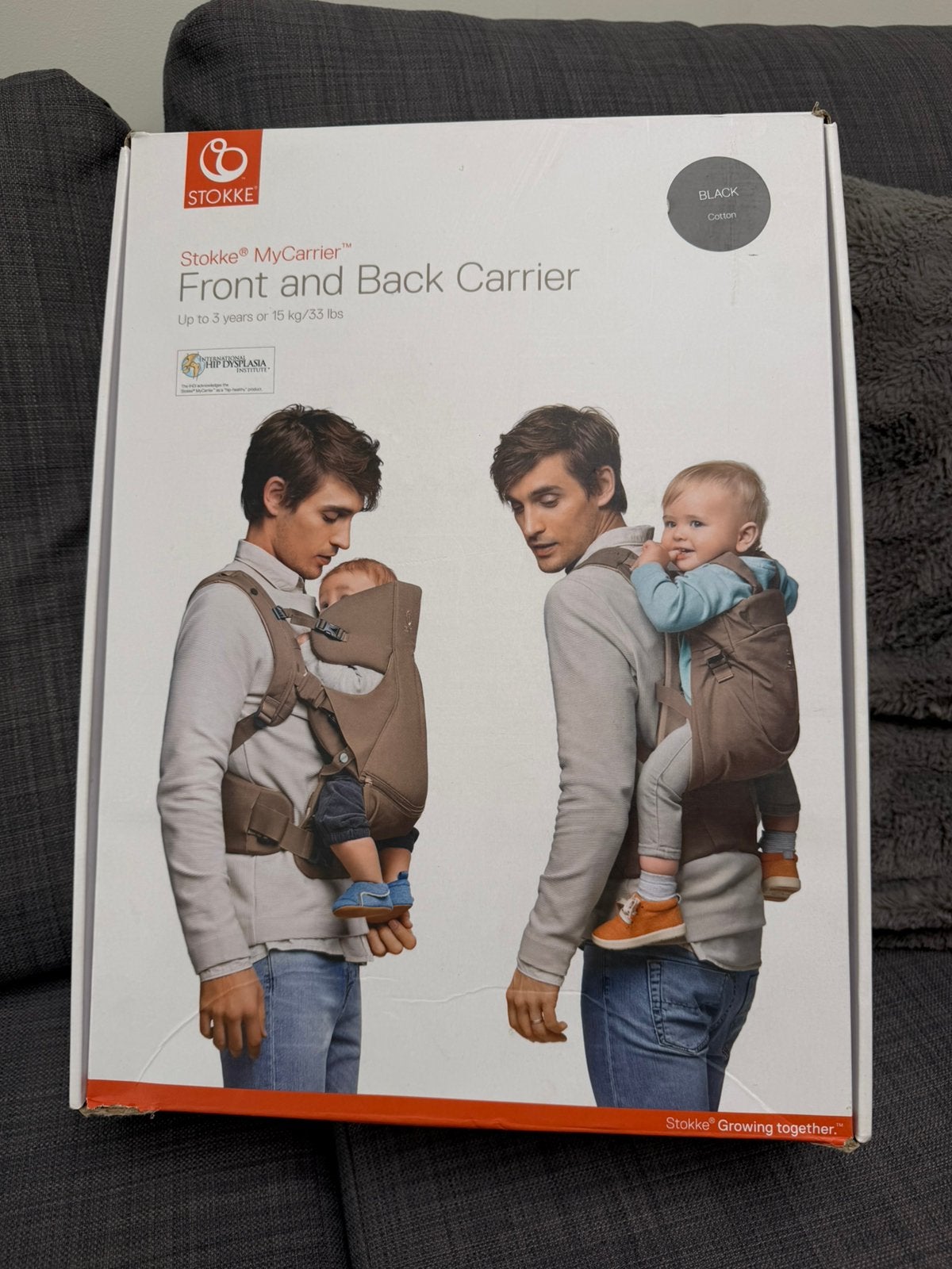 Stokke MyCarrier Buik- en Rugdrager (compleet, als nieuw), Kinderen en Baby's, Ophalen, Zo goed als nieuw, Buik, Draagzak
