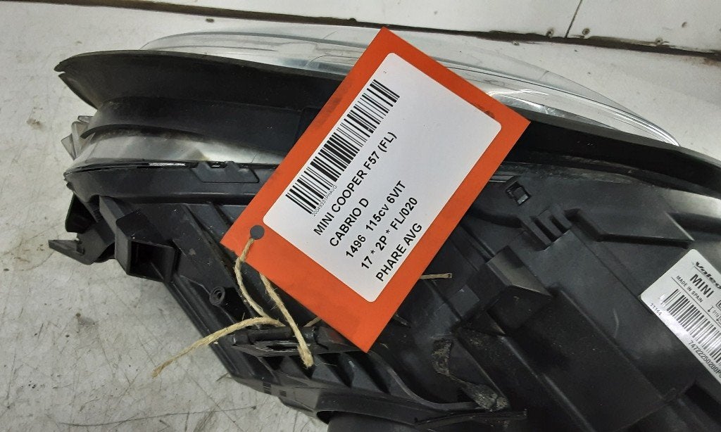 KOPLAMP LINKS Mini Mini Cabrio (F57) (01-2014/-) (7472225), Gebruikt, Mini