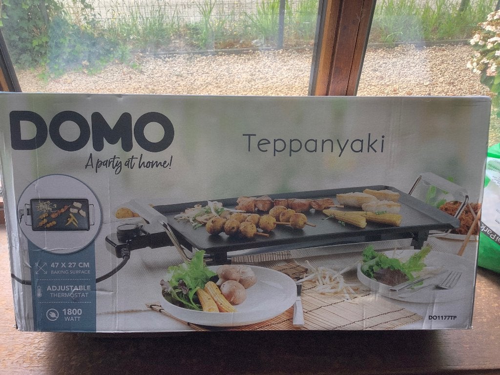 Domo Teppanyaki NIeuw, Ophalen of Verzenden, Nieuw, Tafelgrill