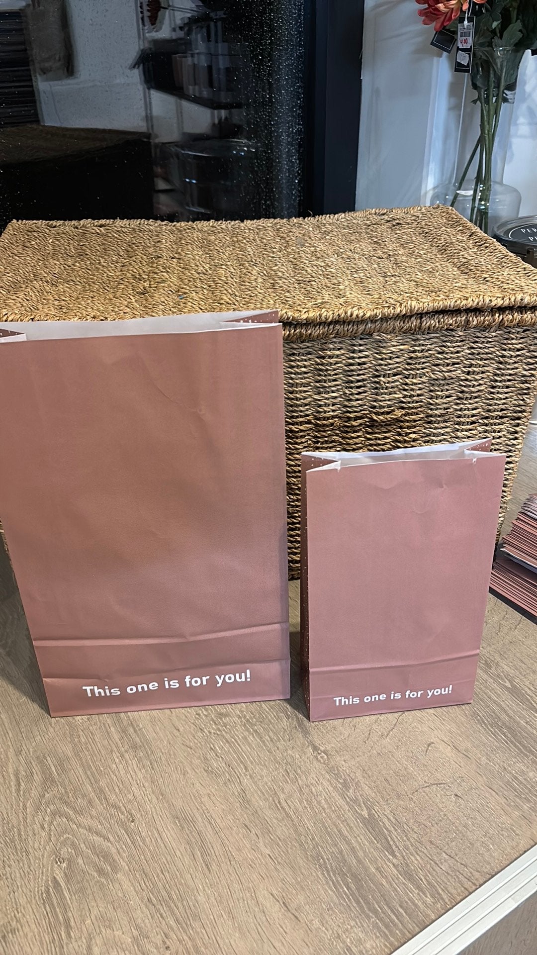 Emballage cadeau : sac à fond plat, Divers, Enlèvement ou Envoi, Neuf, Sac cadeau