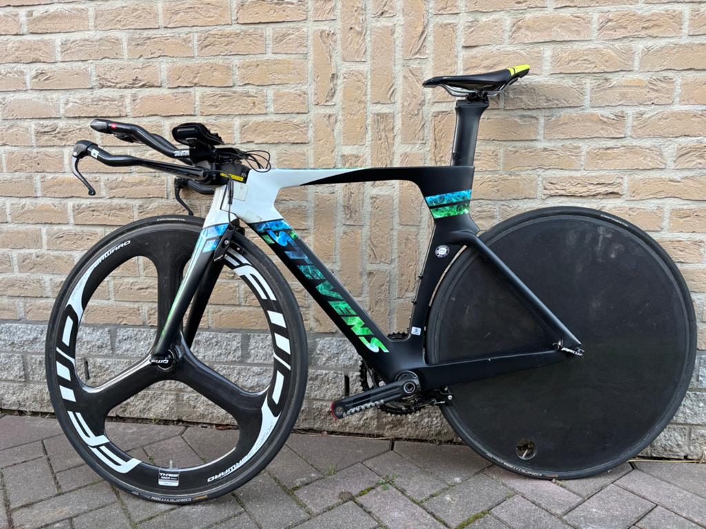 Tijdrit fiets, Ophalen, Zo goed als nieuw