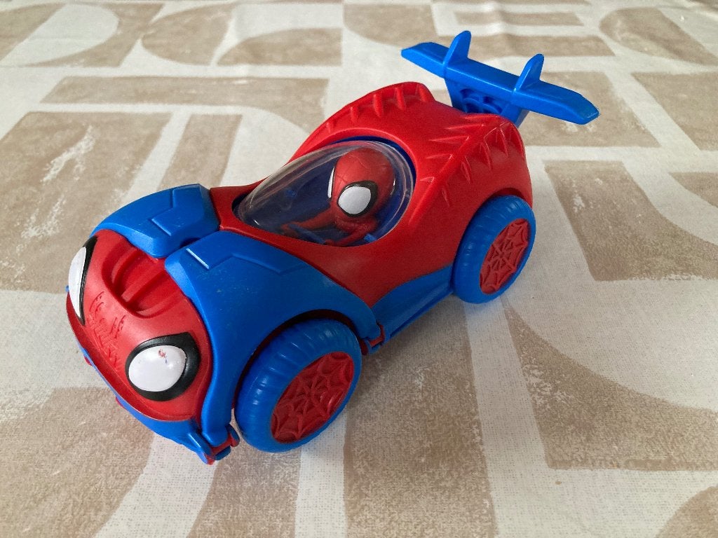 Flip & Jet Spiderman auto, Enfants & Bébés, Jouets | Figurines, Enlèvement ou Envoi, Comme neuf