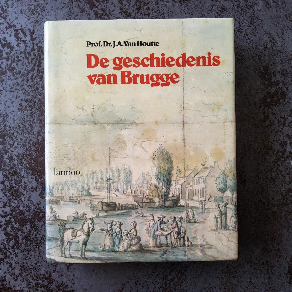 Boek De geschiedenis van Brugge door Van Houtte, Enlèvement ou Envoi, 20e siècle ou après, Comme neuf, Van Houtte