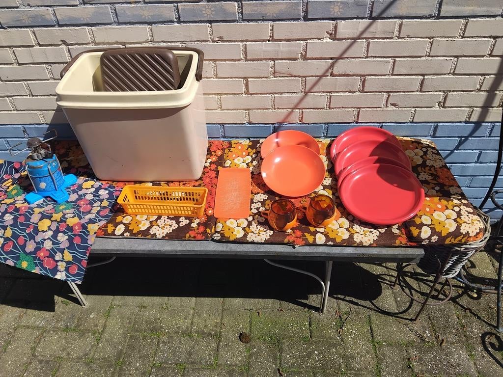 Vintage,  retro kampeerartikelen, Ophalen of Verzenden