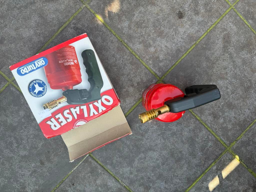 Oxylaser soldeerbrander, Ophalen, Nieuw