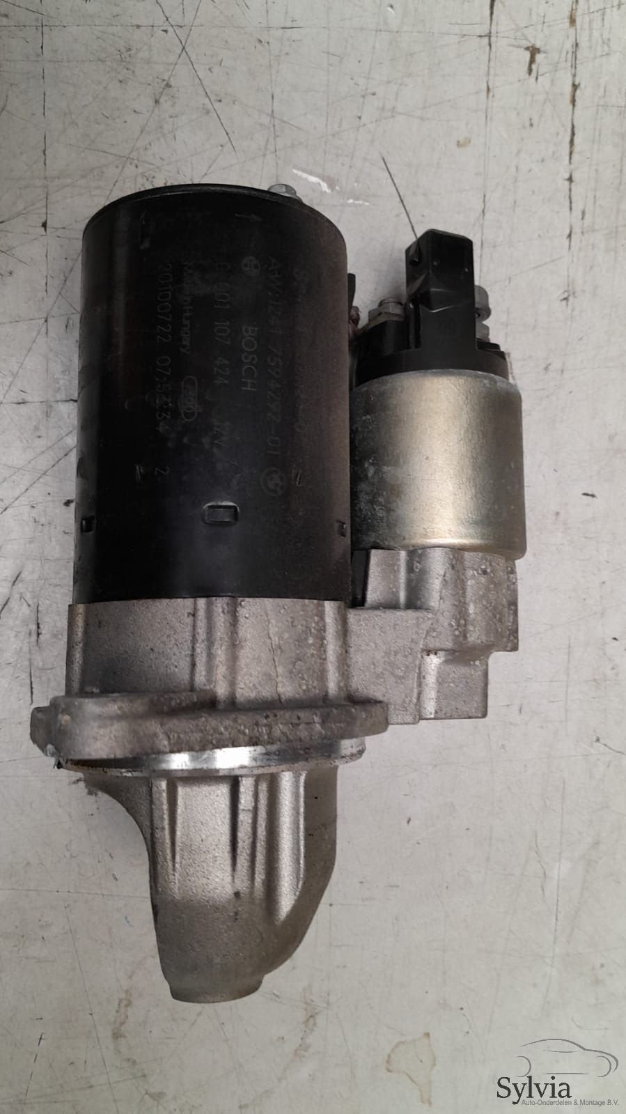 Startmotor BMW N53 N54 N55 12417521123 7521123 7521116 00110, -, Utilisé, -, -