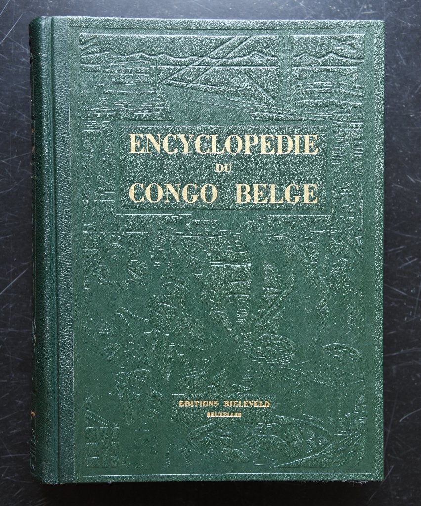 Encyclopédie du Congo Belge (1951-1953)- État impeccable !, Enlèvement, Comme neuf, Afrique