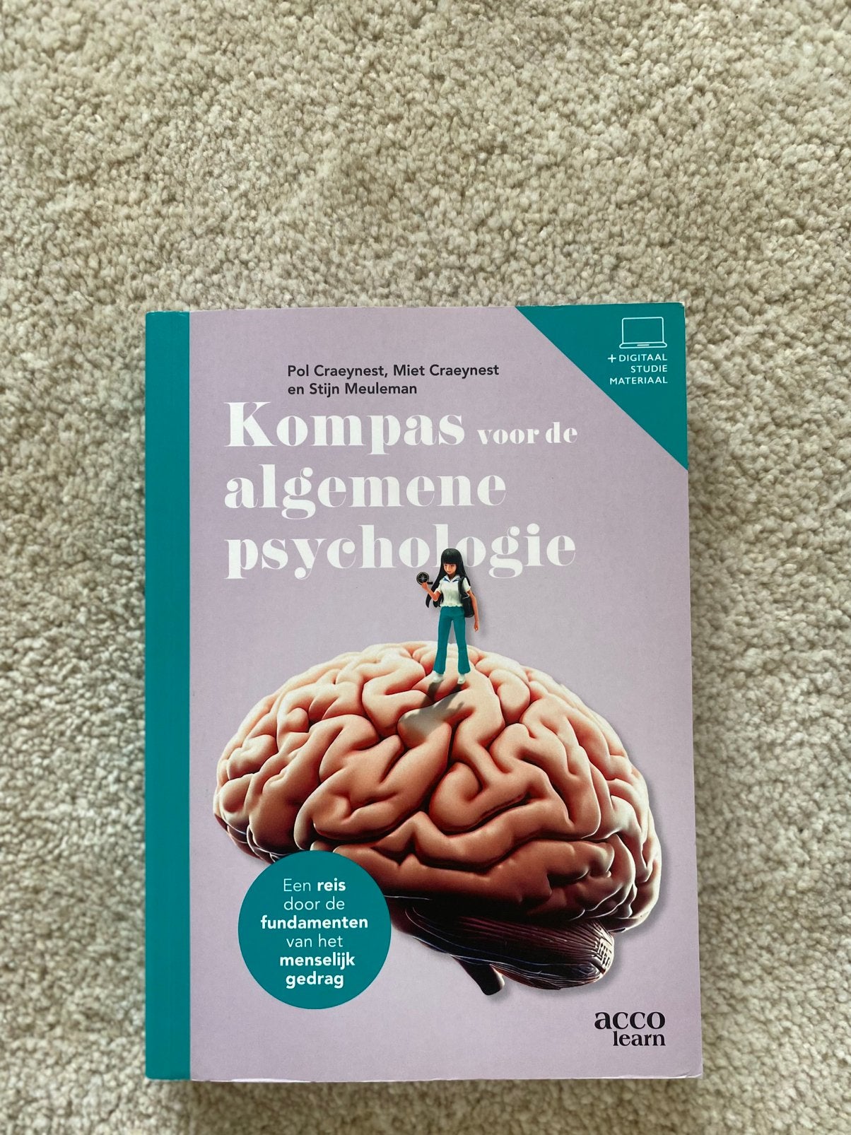Miet Craeynest - Kompas voor de algemene psychologie, Livres, Psychologie, Enlèvement ou Envoi, Miet Craeynest; Pol Craeynest; Stijn Meuleman