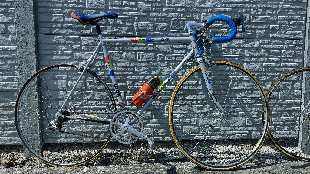 authentieke retro LOOK racefiets (KG56 Generation 4), Fietsen en Brommers, Gebruikt, Carbon, Overige maten, 57 tot 61 cm