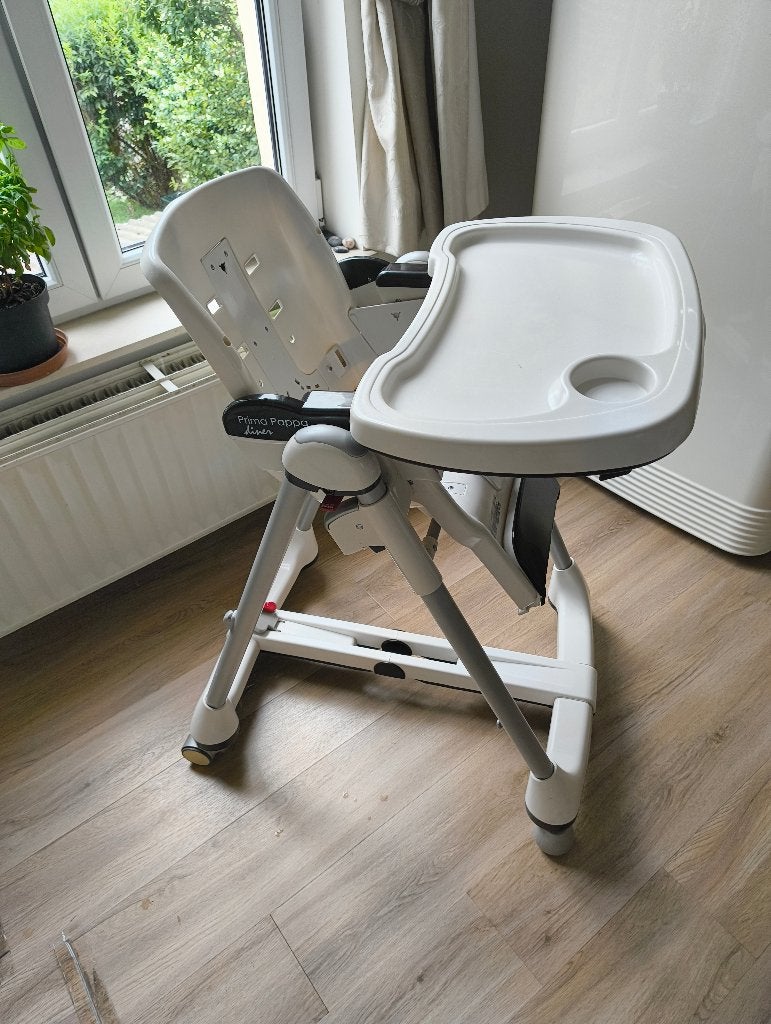 Chaise haute Prima Pappa Diner de Peg-Pérego, Enlèvement, Utilisé, Chaise évolutive, Coulissant