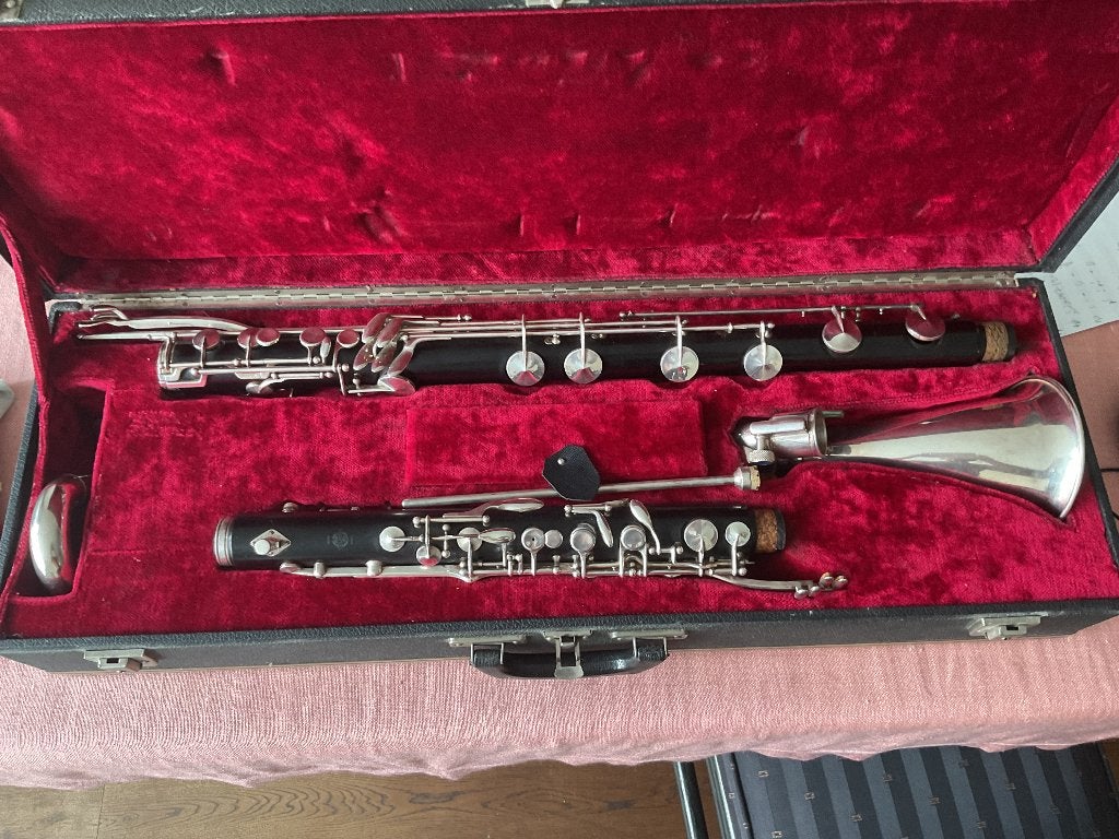 Basklarinet Selmer lage C, Gebruikt, Overige typen, Ophalen of Verzenden, Met koffer