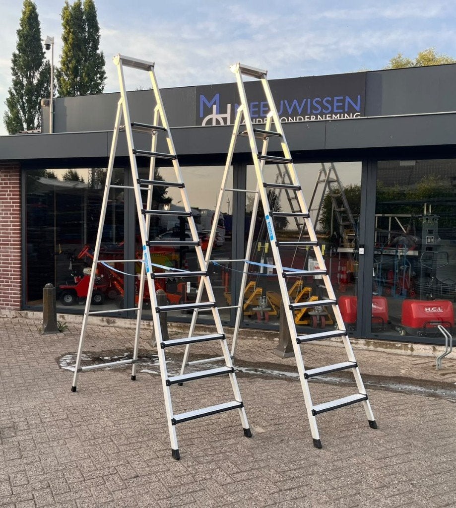 Zarges platformtrap/industrietrap XLstep S 10 treden 2490MM, Ophalen