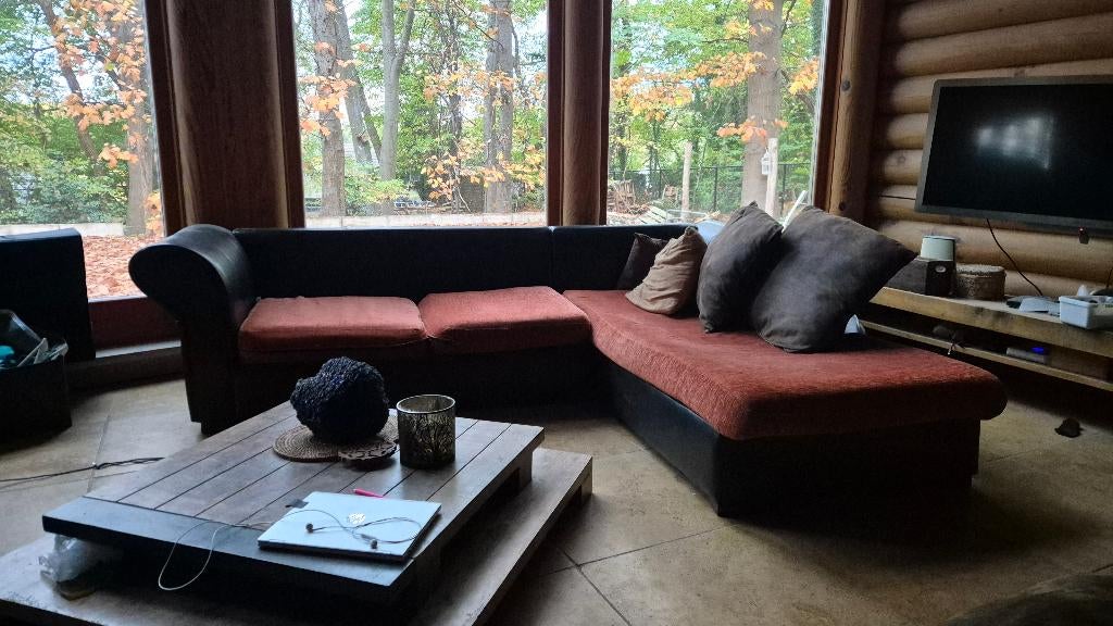 Chaise longue en cuir : seulement 300 euros, MUST GO, Enlèvement