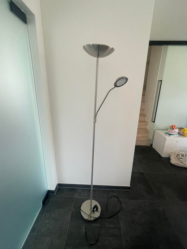 Staande lamp met leeslamp, Enlèvement, 150 à 200 cm