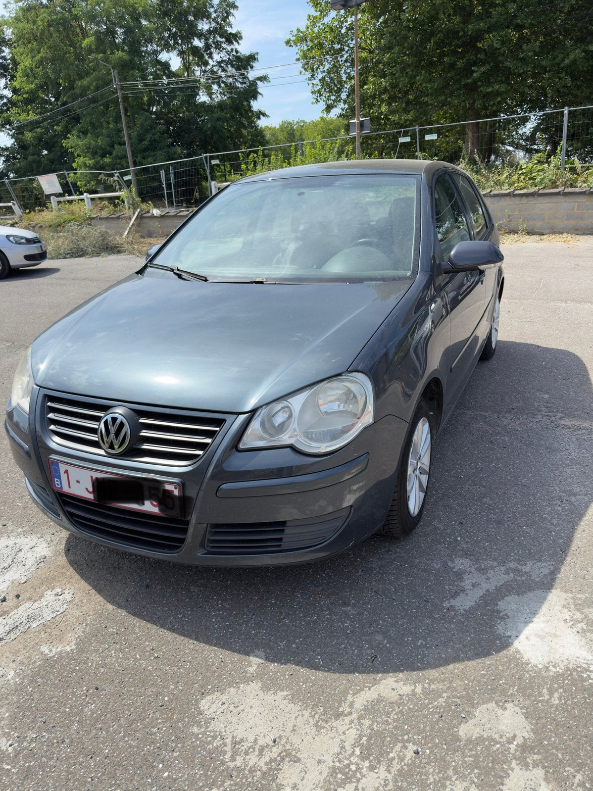 Vw polo 1.2 essence 2009, Autos, Argent ou Gris, Achat, Boîte manuelle, Noir