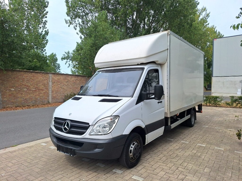 Mercedes Sprinter 513CDI | MEUBELBAK MET LAADKLEP | BTW, Auto's, Bestelwagens en Lichte vracht, Stof, Mercedes-Benz, Grijs, 2148 cc